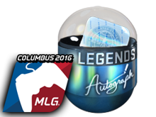 Autograph Capsule | Legends (Foil) | MLG Columbus 2016 image