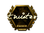 Twistzz (Gold) | London 2018 image