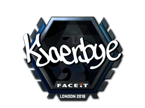 Kjaerbye (Foil) | London 2018 image