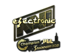 electroNic (Gold) | Stockholm 2021 image