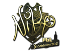 NiKo (Gold) | Stockholm 2021 image