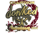 donk (Gold, Champion) | Shanghai 2024 image
