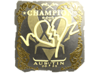 ropz (Gold, Champion) | Austin 2025 image